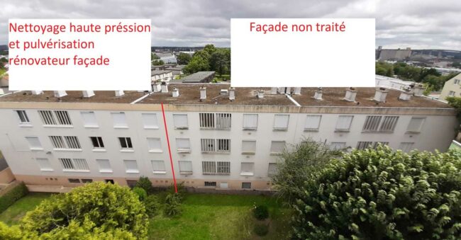 Nettoyage façade d'immeuble - Rénovateur de façade